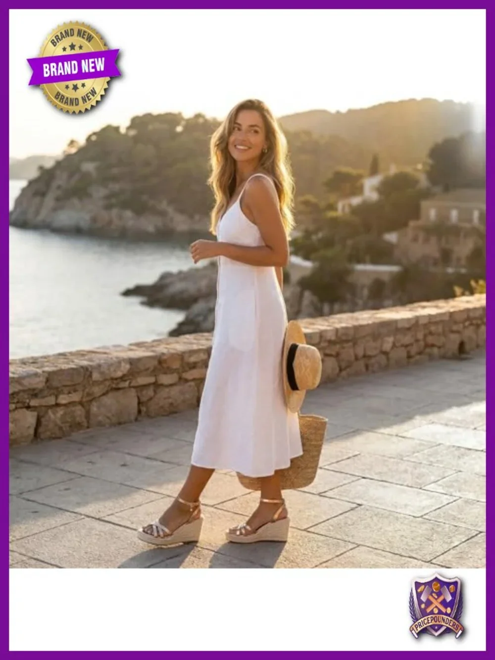 Strappy Espadrille Wedge Sandals with Cushioned Insole and Ankle Strap Buckle